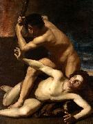 Bartolomeo Manfredi Cain Kills Abel oil painting reproduction